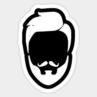 Beard Sticker